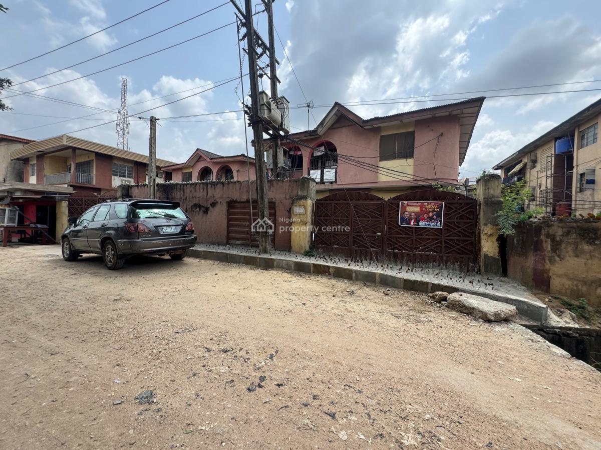 Land in a Secured Estate with 9 Units of 3 Bedroom Flat, Ogba, Ikeja, Lagos, Residential Land for Sale