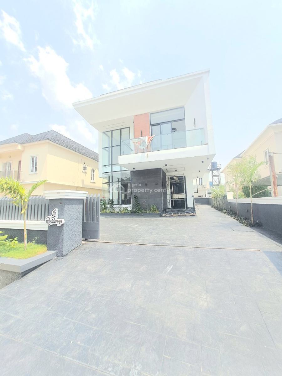 Newly Built 6 Bedroom Detached Duplex with Bq, Pool, Cinema in a Gated Estate, Lekki County Homes, Ikota, Lekki, Lagos, Detached Duplex for Sale
