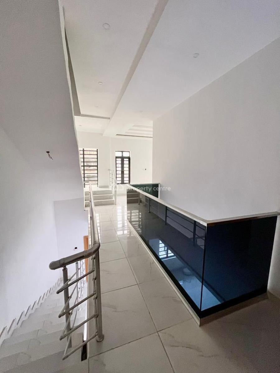 4 Bedroom Semi Detached Duplex with Security House and Bq, Atlantic City Estate, New Road, Alpha Beach Road Chevron., Lekki, Lagos, Semi-detached Duplex for Rent