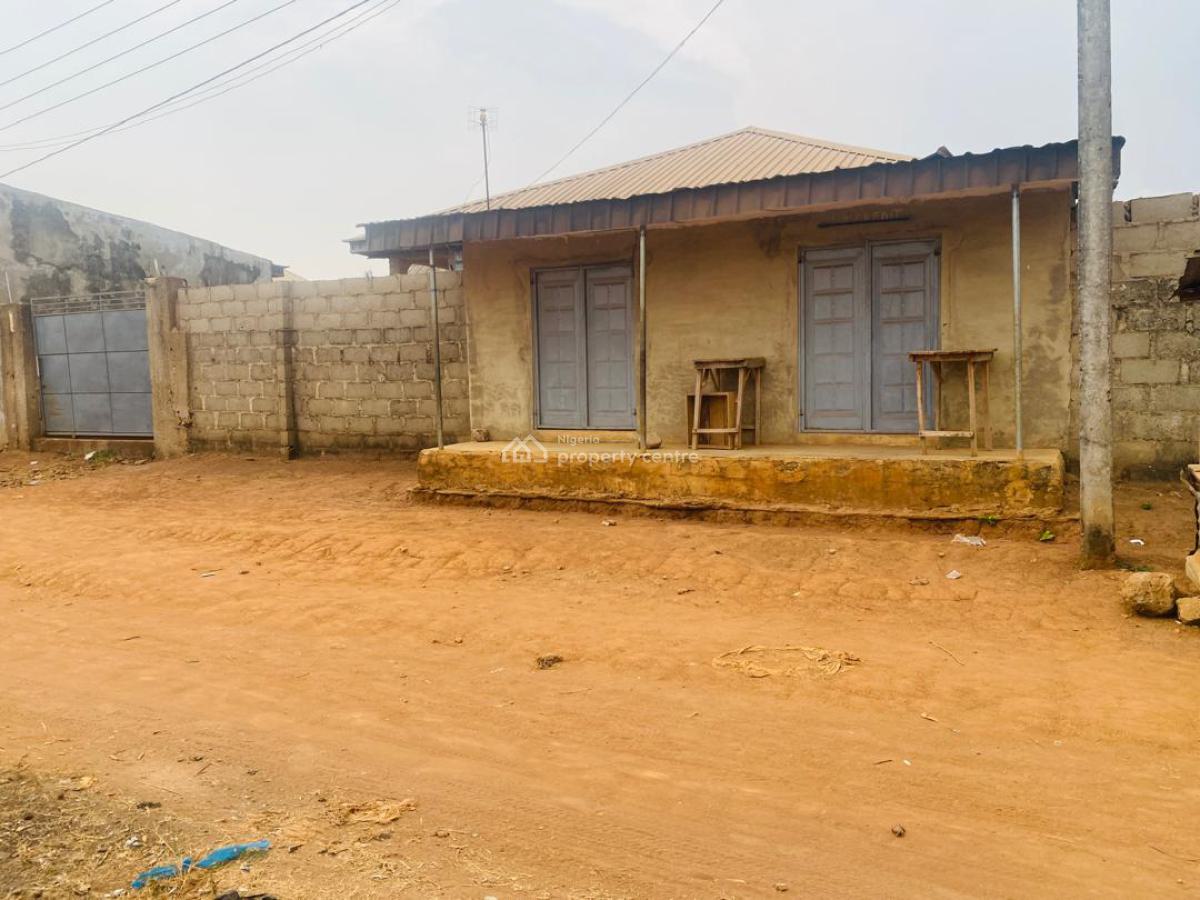 Three Bedrooms Bungalow with Two Shops, Golden Estate, Oremeji Street, Agura-gberigbe Rd, Ikorodu, Lagos, Detached Bungalow for Sale