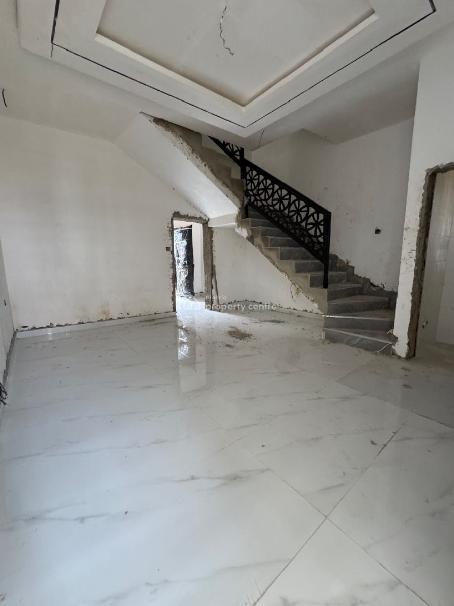 2 Bedroom Terrace Duplex with Private Compound Space, Sangotedo, Ajah, Lagos, Semi-detached Duplex for Sale