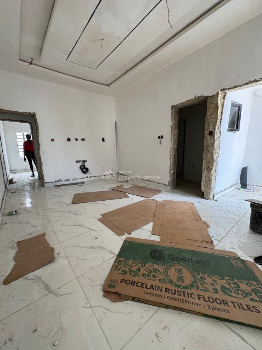 2 Bedroom Terrace Duplex with Private Compound Space, Sangotedo, Ajah, Lagos, Semi-detached Duplex for Sale