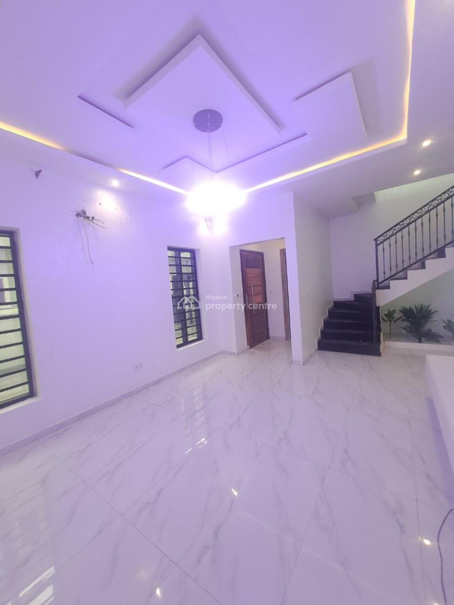 Well Built 4 Bedroom Terrace with Bq in a Gated Estate, By Vgc, Ikota, Lekki, Lagos, Terraced Duplex for Rent