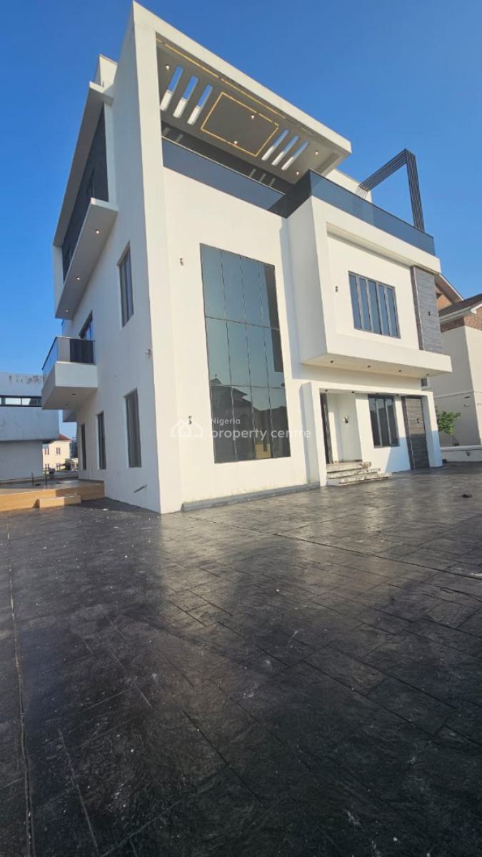 7 Bedroom Full Detached Duplex on 3 Floors, Pinnock Estate, Osapa, Lekki, Lagos, Detached Duplex for Sale