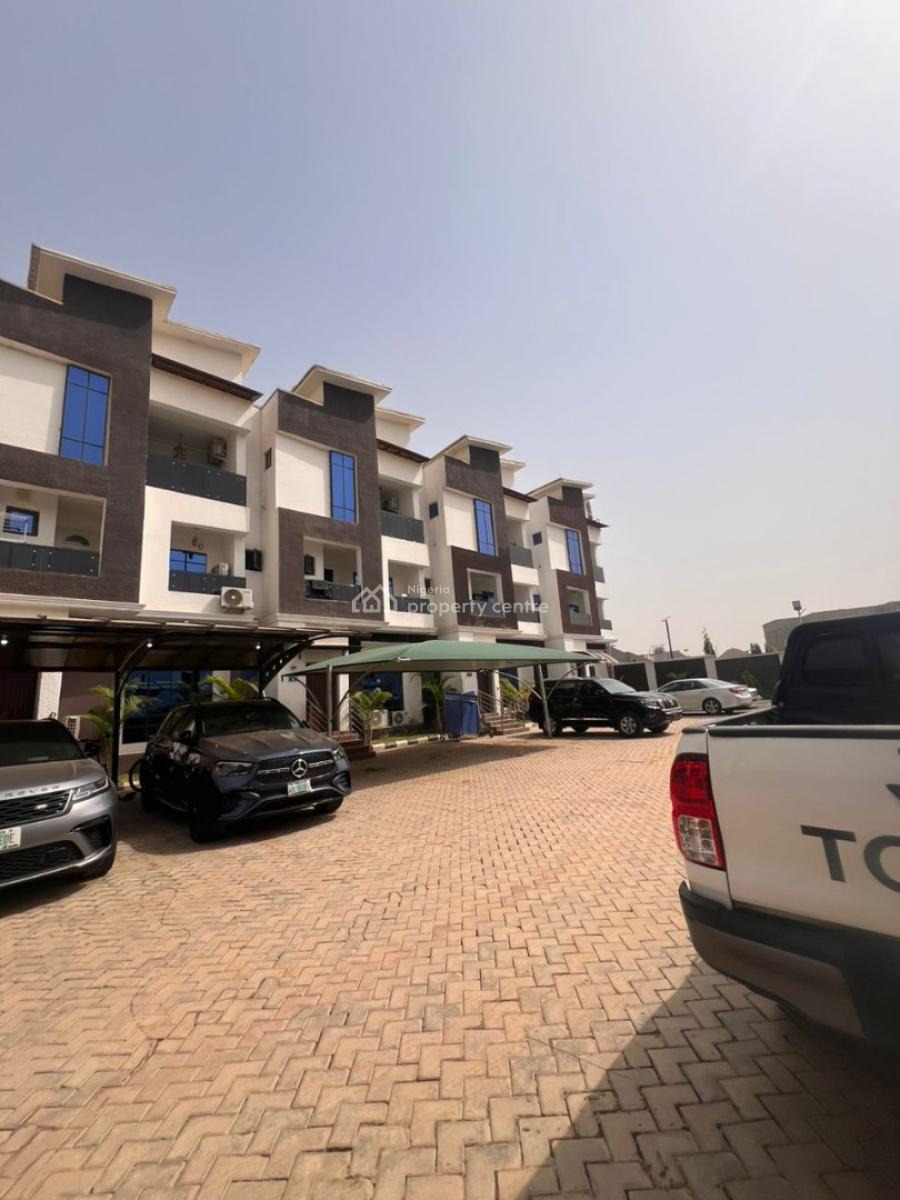 Luxury 4 Bedroom  Terrace Duplex  with Bq & Acs, Gilmore, Jahi, Abuja, Terraced Duplex for Rent