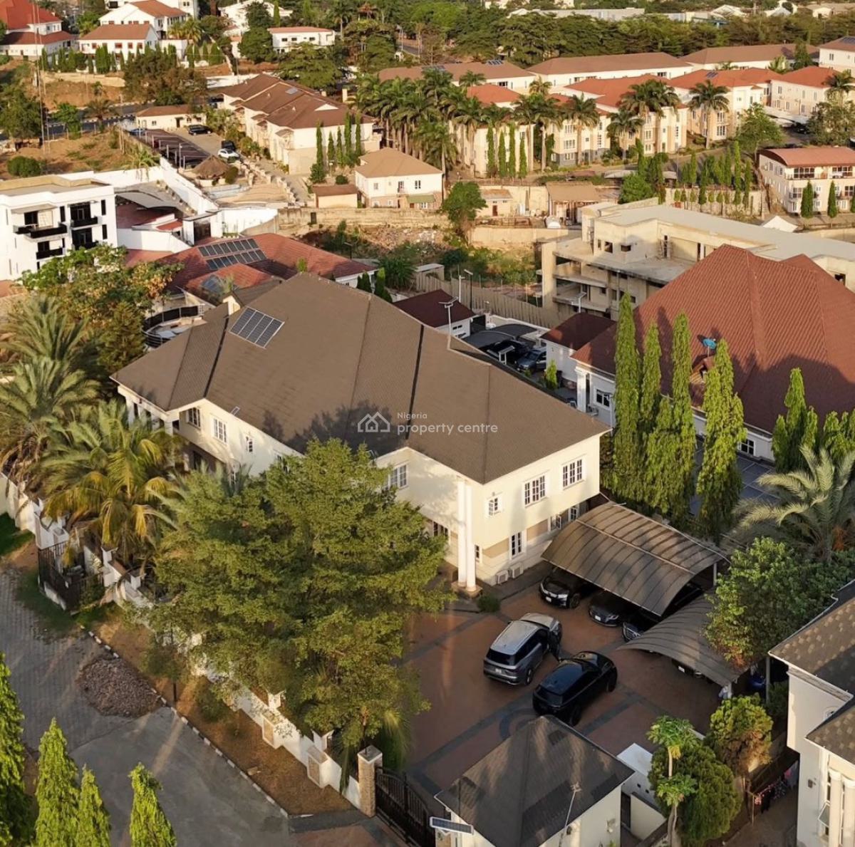 Luxury 7-bedroom Mansion (1,588sqm), Asokoro District, Abuja, House for Sale