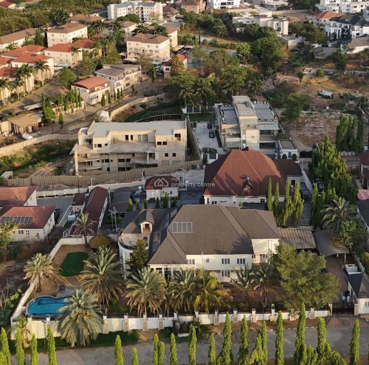 Luxury 7-bedroom Mansion (1,588sqm), Asokoro District, Abuja, House for Sale