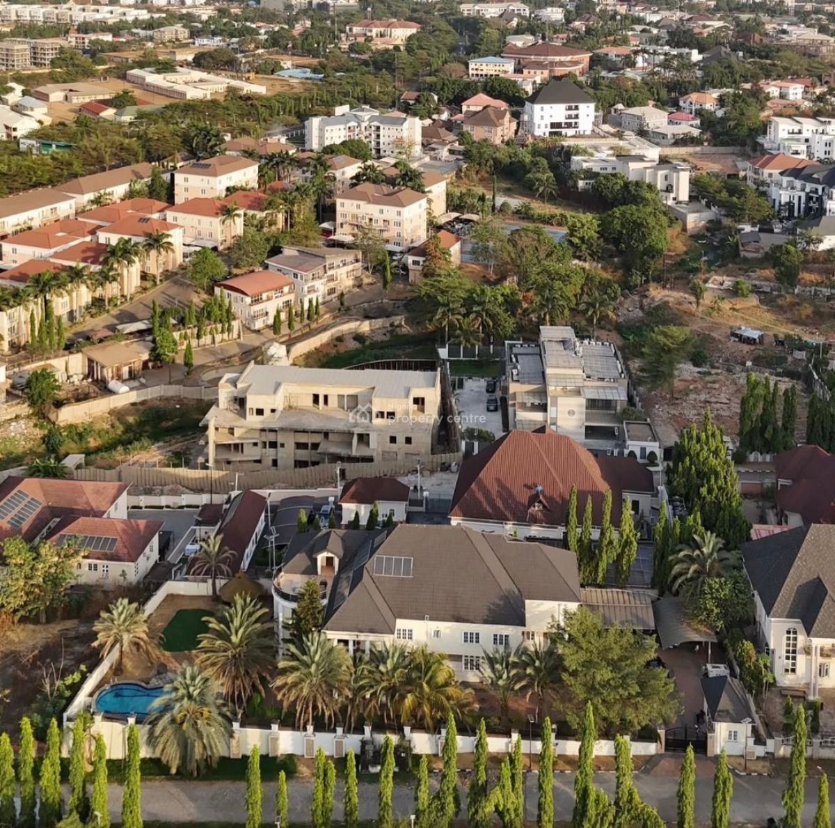 Luxury 7-bedroom Mansion (1,588sqm), Asokoro District, Abuja, House for Sale