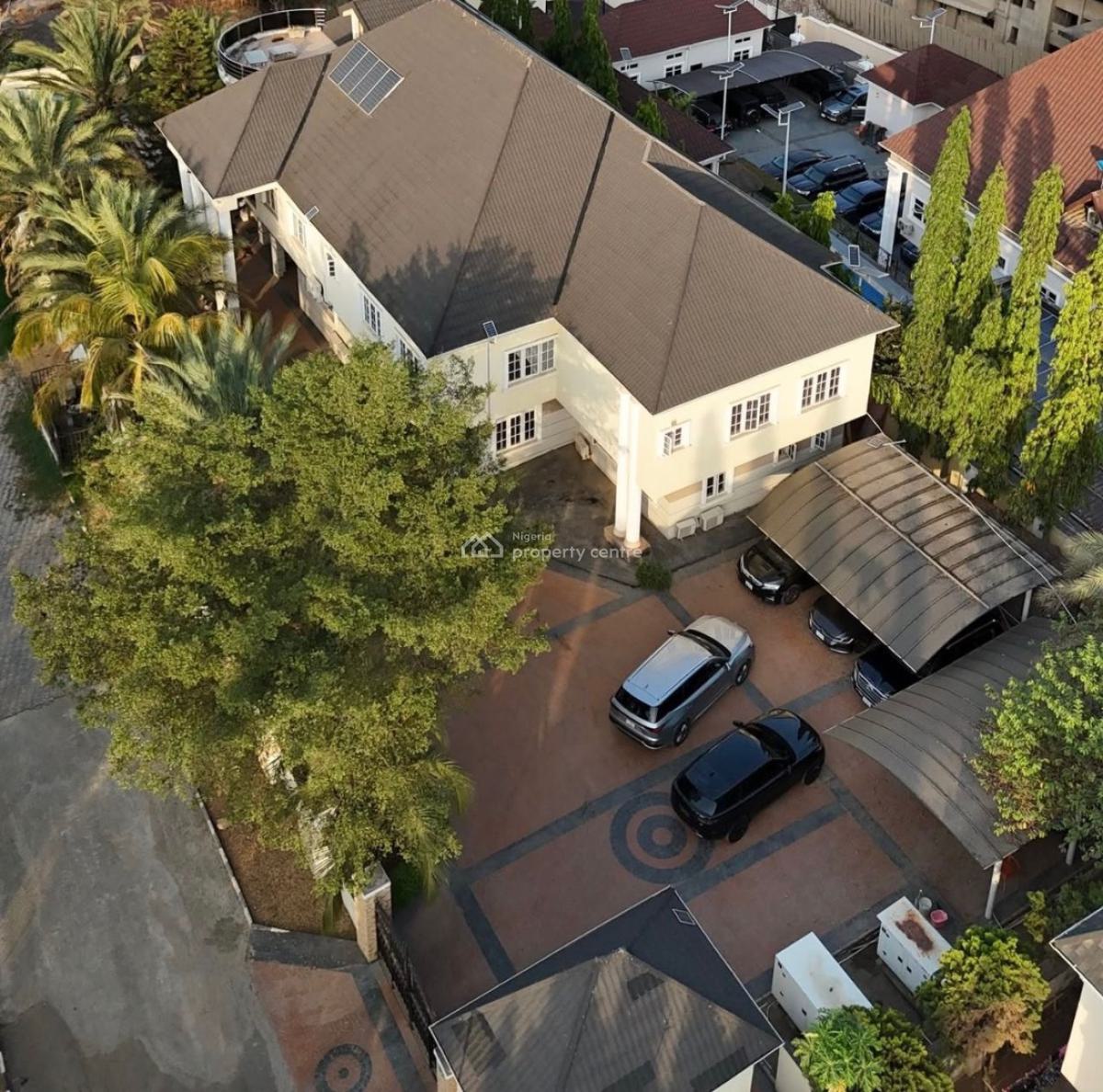 Luxury 7-bedroom Mansion (1,588sqm), Asokoro District, Abuja, House for Sale