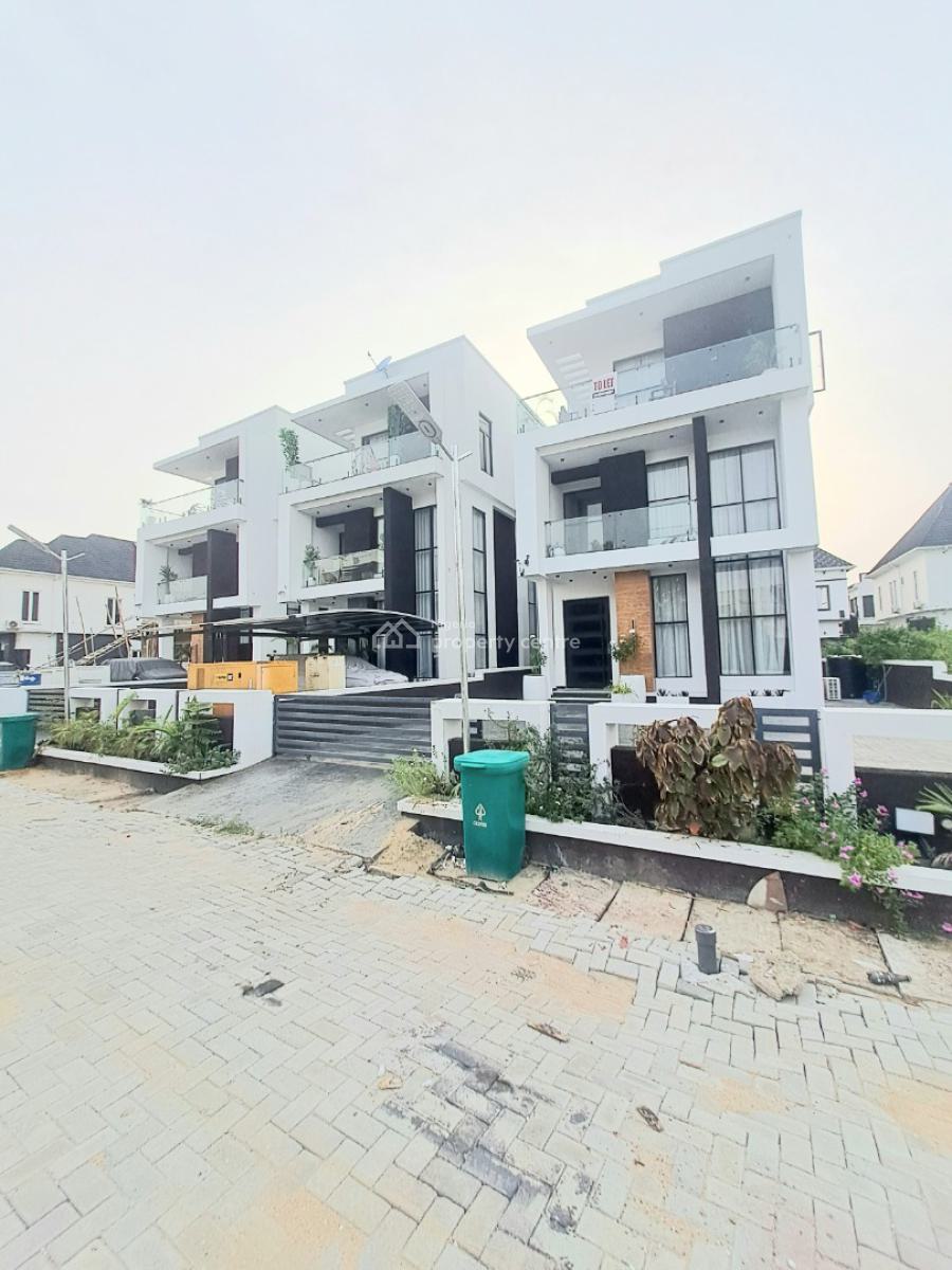 Well Built Furnished 5 Bedroom Detached with Bq, Pool, Cinema, By Lekki County Homes, Ikota, Lekki, Lagos, Detached Duplex for Rent