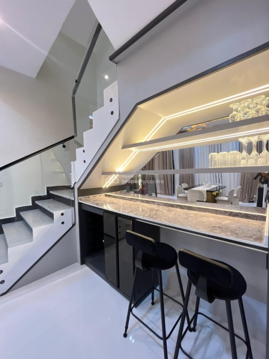 Well Built Furnished 5 Bedroom Detached with Bq, Pool, Cinema, By Lekki County Homes, Ikota, Lekki, Lagos, Detached Duplex for Rent