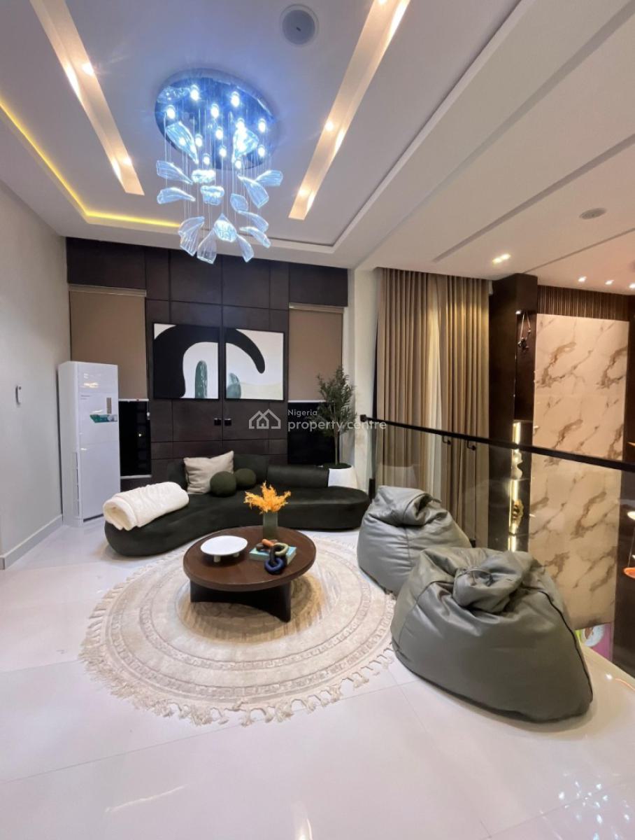 Well Built Furnished 5 Bedroom Detached with Bq, Pool, Cinema, By Lekki County Homes, Ikota, Lekki, Lagos, Detached Duplex for Rent