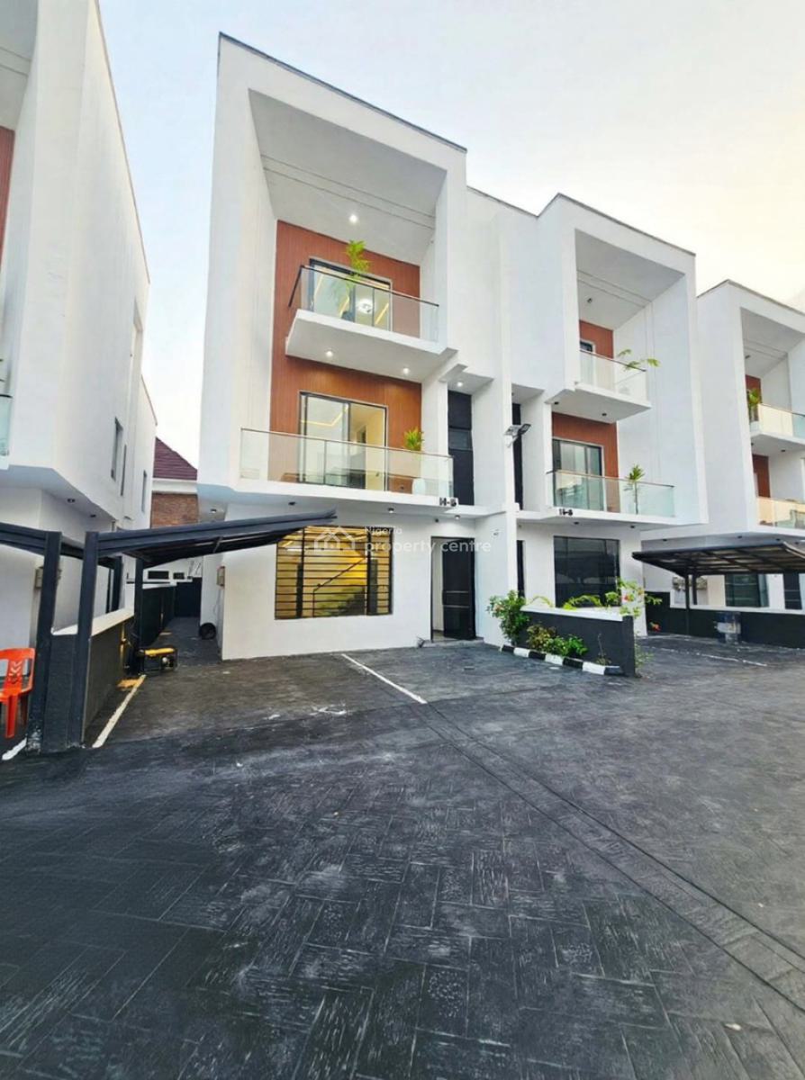 Newly Built 4 Bedroom Semi Detched Duplex with Bq, Dpkay Estate, Orchid Road, Lekki, Lagos, Semi-detached Duplex for Sale