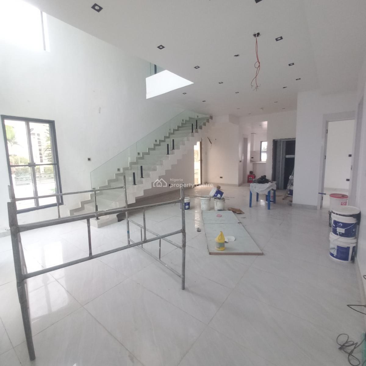 Gigantic 5 Bedroom Detached Duplex with Pool, Bq, Osapa, Lekki, Lagos, Detached Duplex for Sale