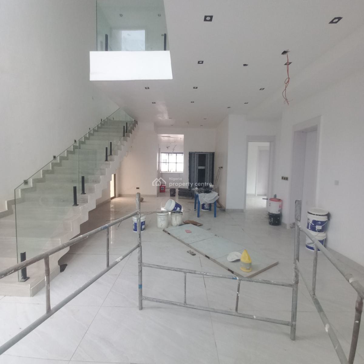 Gigantic 5 Bedroom Detached Duplex with Pool, Bq, Osapa, Lekki, Lagos, Detached Duplex for Sale