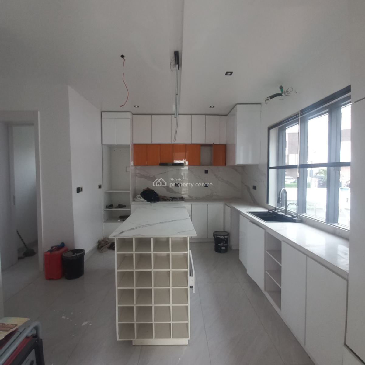 Gigantic 5 Bedroom Detached Duplex with Pool, Bq, Osapa, Lekki, Lagos, Detached Duplex for Sale