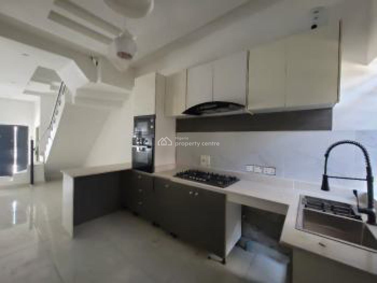 Nicely Finished & Serviced 4 Bedroom Terrace House, Lekki Palm City Estate, Ajah, Lagos, Terraced Duplex for Rent