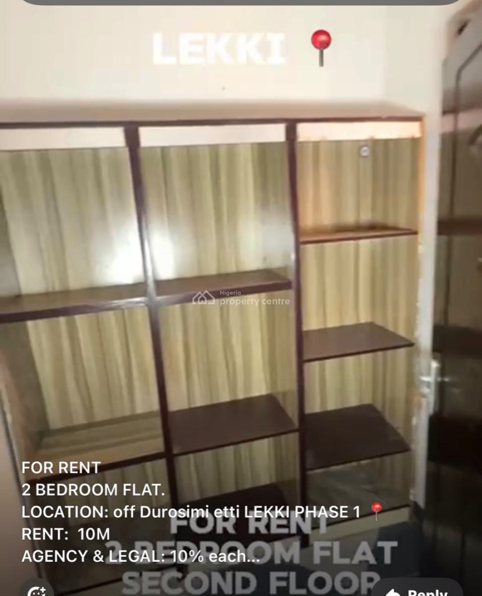 Two Bedroom Apartment, Lekki Phase 1, Lekki, Lagos, Flat / Apartment for Rent