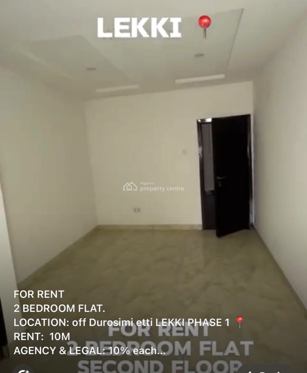 Two Bedroom Apartment, Lekki Phase 1, Lekki, Lagos, Flat / Apartment for Rent