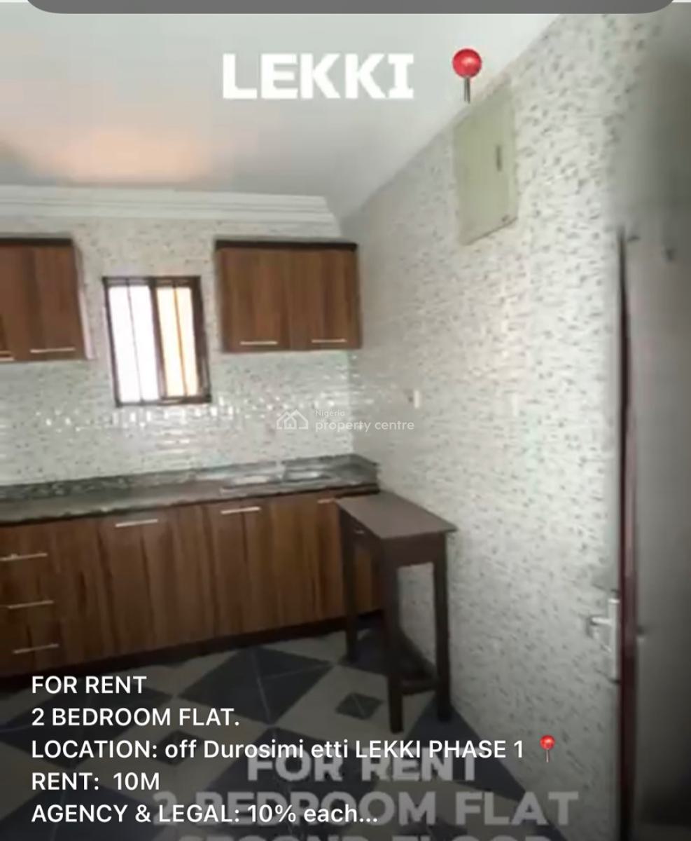 Two Bedroom Apartment, Lekki Phase 1, Lekki, Lagos, Flat / Apartment for Rent
