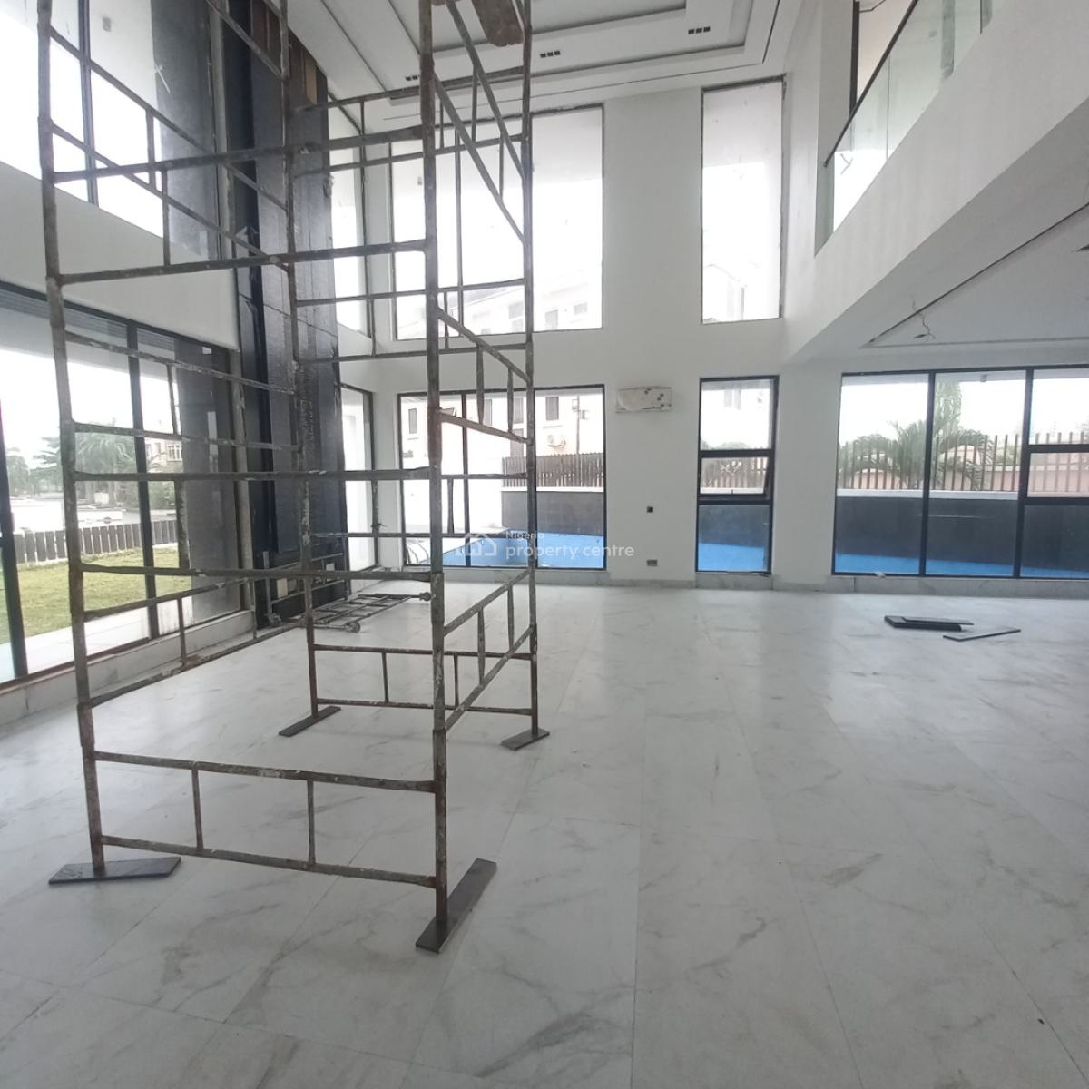 Exquisite 5 Bedroom Mansion with Pool,gym,cinema, Osapa, Lekki, Lagos, Detached Duplex for Sale