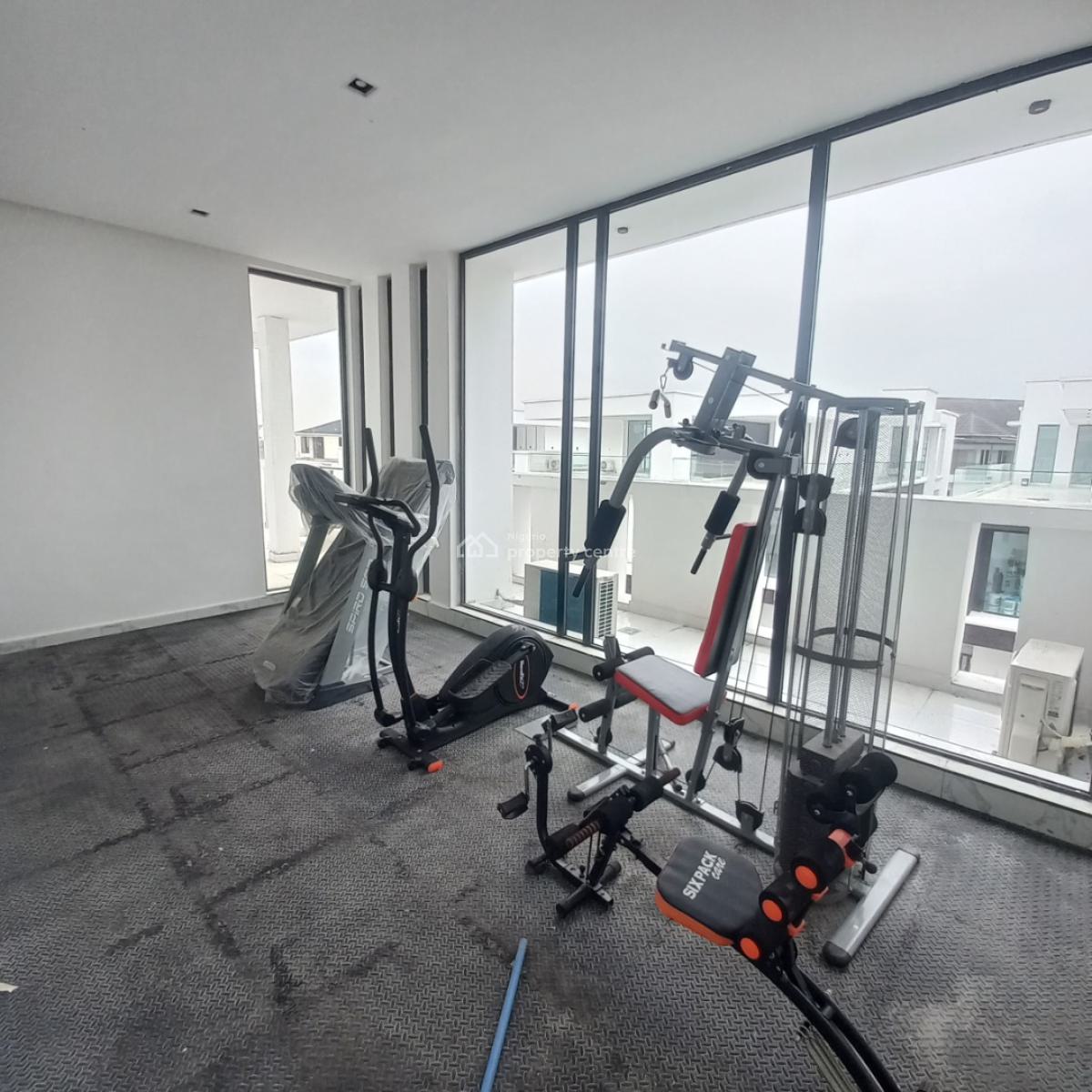 Exquisite 5 Bedroom Mansion with Pool,gym,cinema, Osapa, Lekki, Lagos, Detached Duplex for Sale