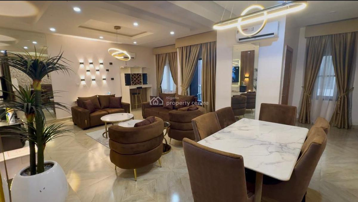 Nicely Furnished 3 Bedroom Apartment, Lekki Phase 1, Lekki, Lagos, Flat / Apartment Short Let