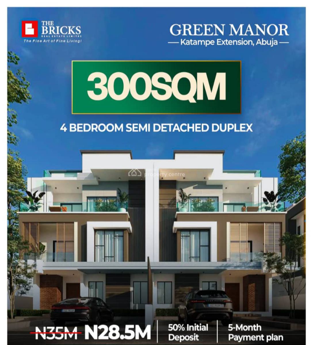 Land in a Nice Estate, Green Manor, Katampe, Abuja, Residential Land for Sale