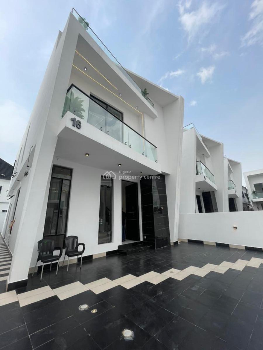 Exquisite Newly Built 4 Bedroom Fully Detached Duplex with Bq, Orchid, Lekki, Lagos, Detached Duplex for Sale