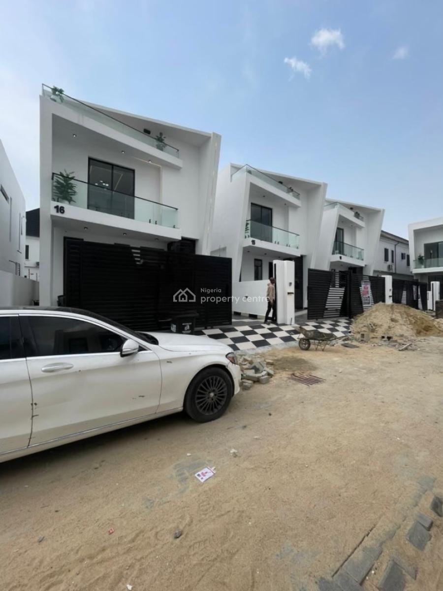 Exquisite Newly Built 4 Bedroom Fully Detached Duplex with Bq, Orchid, Lekki, Lagos, Detached Duplex for Sale