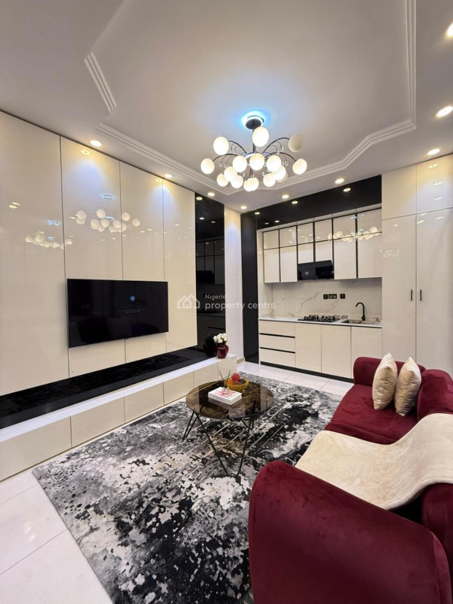 Luxurious 1 Bedroom Apartment with Private Cinema & Bathub, Lekki, Lagos, Flat / Apartment Short Let