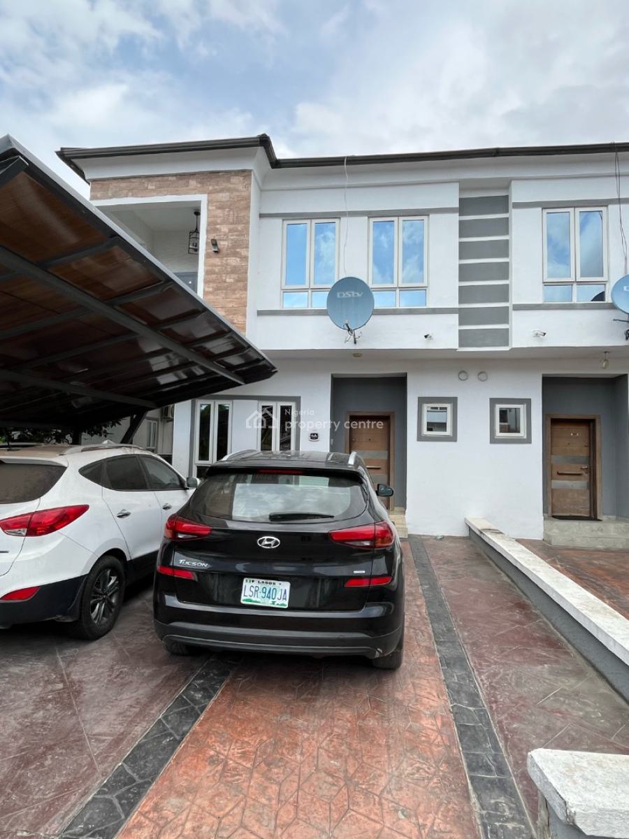 Luxury 4-bedroom Semi-detached Duplex with Bq, Victoria Nest, Chevron Drive, Lekki, Lagos, House for Sale