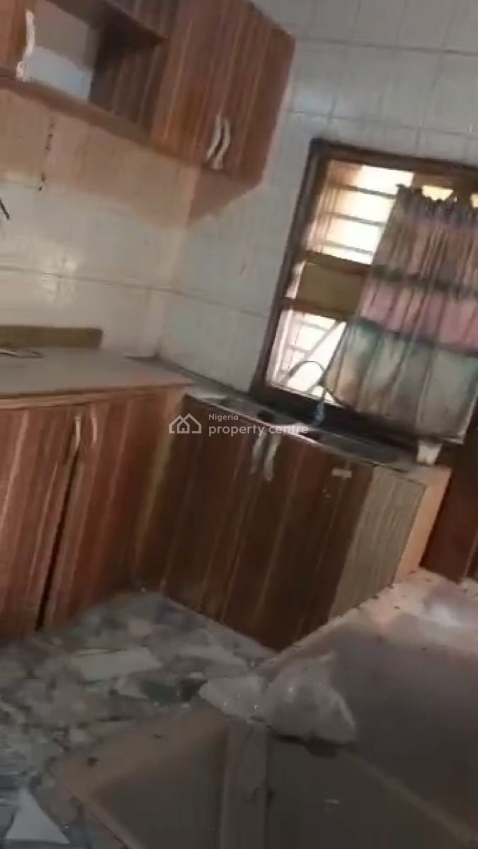 Spacious 3 Bedroom Apartment, Off College Road (estate), Ogba, Ikeja, Lagos, Flat / Apartment for Rent