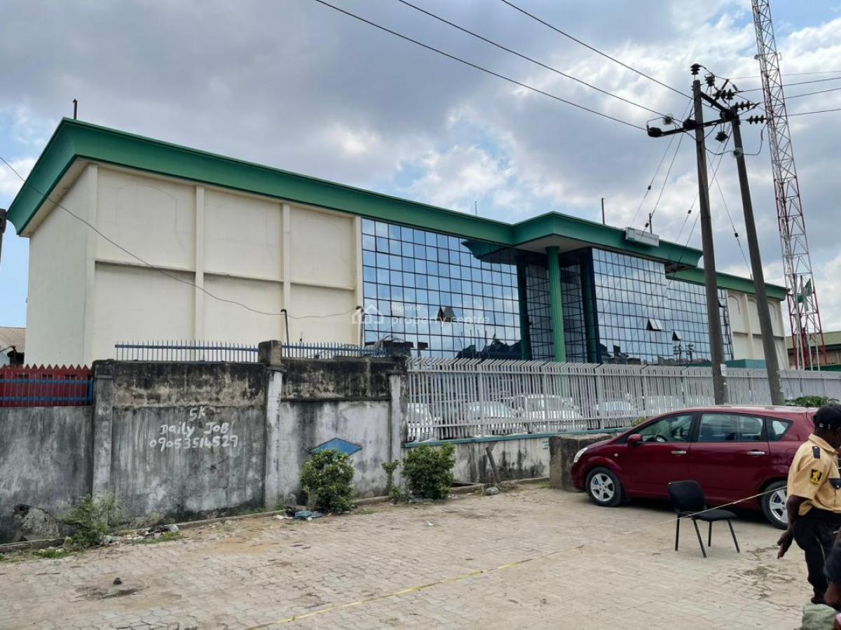 2 Bay Warehouse of 3,100sqm with Office Block of 600sqm (3 Floor), Mushin, Lagos, Warehouse for Sale