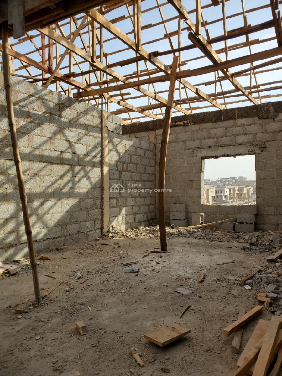 5-bedroom Carcass with Basement &bq, Asokoro District, Abuja, Detached Duplex for Sale