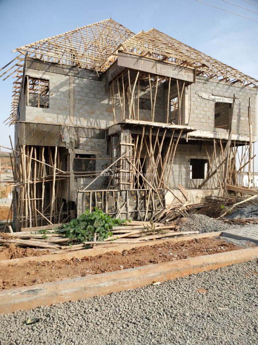 5-bedroom Carcass with Basement &bq, Asokoro District, Abuja, Detached Duplex for Sale