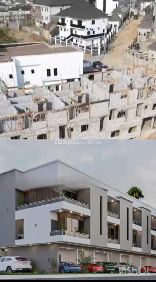 a Luxurious Four Bedroom Terraces with One Room Bq, Work and Housing Estate, Gwarinpa, Abuja, House for Sale