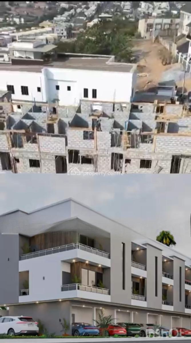 a Luxurious Four Bedroom Terraces with One Room Bq, Work and Housing Estate, Gwarinpa, Abuja, House for Sale