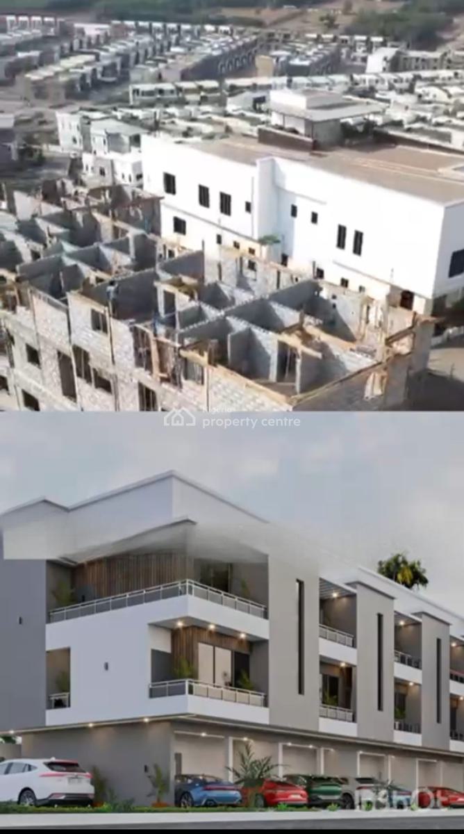 a Luxurious Four Bedroom Terraces with One Room Bq, Work and Housing Estate, Gwarinpa, Abuja, House for Sale