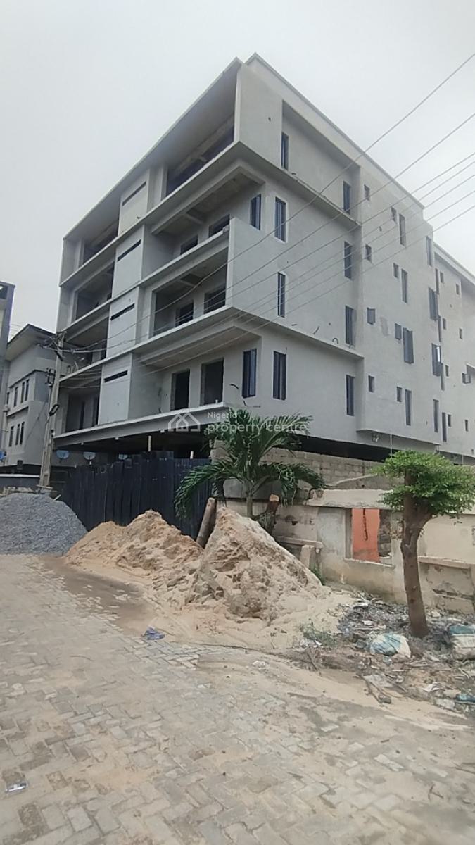 Spacious Massive Lurxuy 2 Bedroom Flat with Bq, Ikate, Lekki, Lagos, Block of Flats for Sale