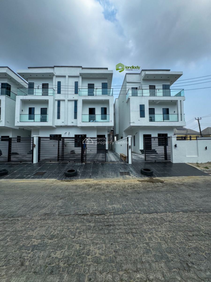 5 Bedroom Semi Detach Duplex, Lekky County, Lekki, Lagos, House for Sale