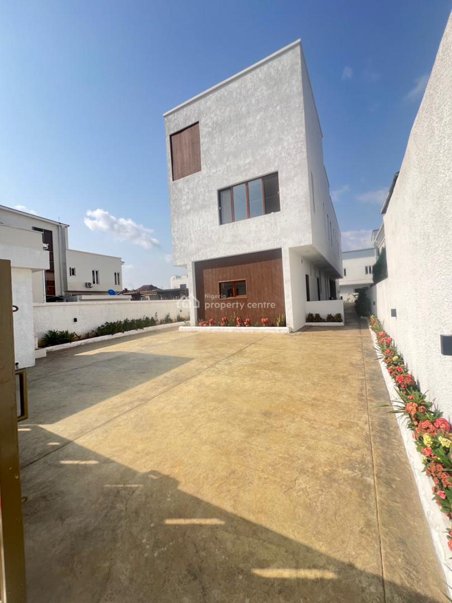 Contemporary 4 Bedroom Fully Detached Duplex + Bq, Pinnock Beach Estate, Osapa, Lekki, Lagos, Detached Duplex for Sale