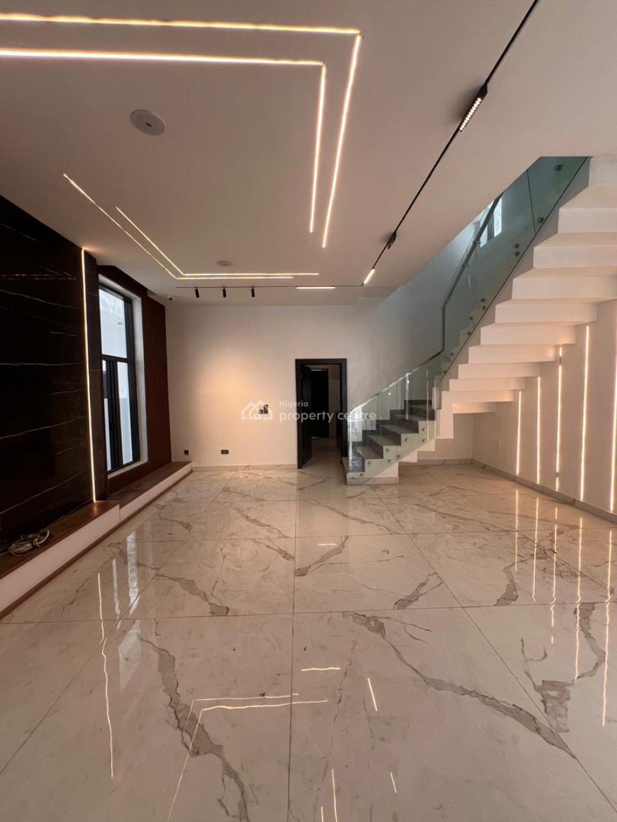 Neatly Built 5 Bedroom with Gym and Cinema in a Serene Estate, Ikate, Lekki, Lagos, Detached Duplex for Sale