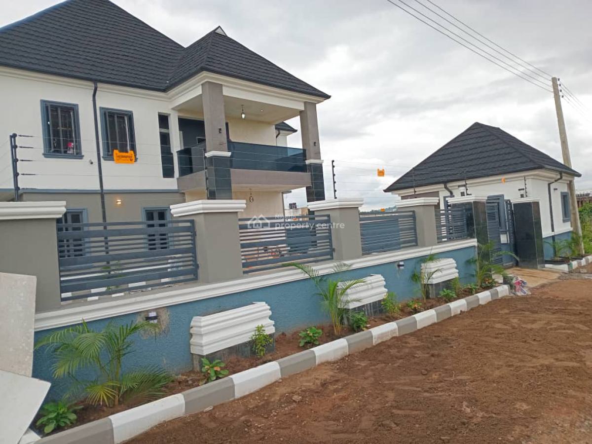 5bedrooms Detached Duplex with Boys Quarters, National Hospital Staff Quarters, Life Camp, Abuja., Life Camp, Abuja, Detached Duplex for Sale