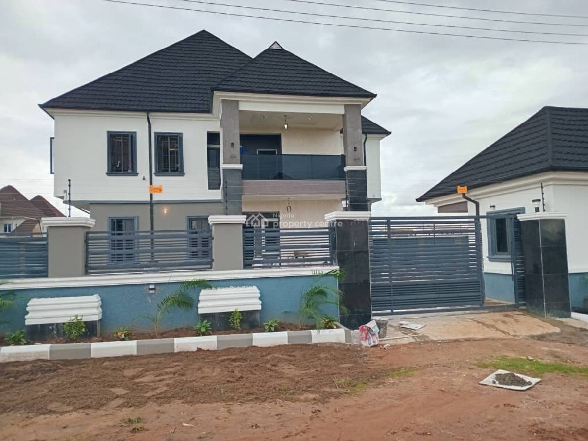 5bedrooms Detached Duplex with Boys Quarters, National Hospital Staff Quarters, Life Camp, Abuja., Life Camp, Abuja, Detached Duplex for Sale