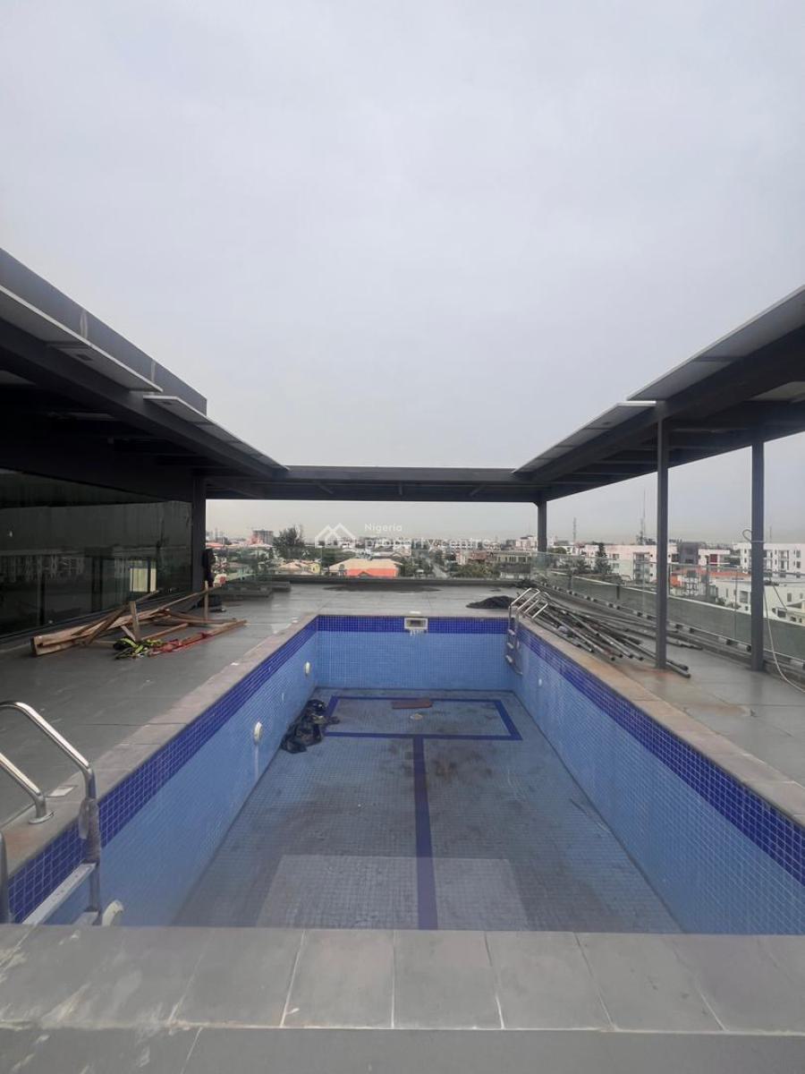 Newly Built 3 Bedroom with Elevator, Gym and Roftop Swimming Pool, Lekki Phase 1, Lekki, Lagos, Block of Flats for Sale