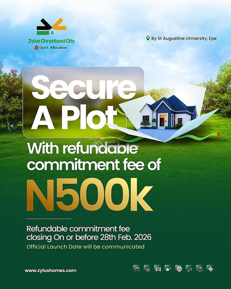 Dry Land Buy and Build, Zylus Chrystland City, Epe, Lagos, Residential Land for Sale