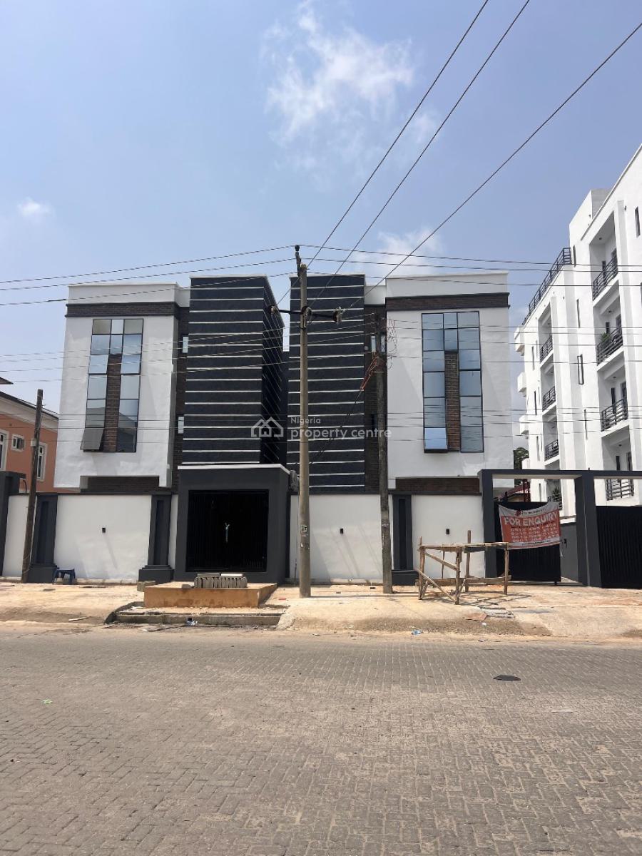 Magnificent 4 Bedroom Detached Duple with Bq in a Secured Compound, Lekki Phase 1, Lekki, Lagos, Detached Duplex for Sale
