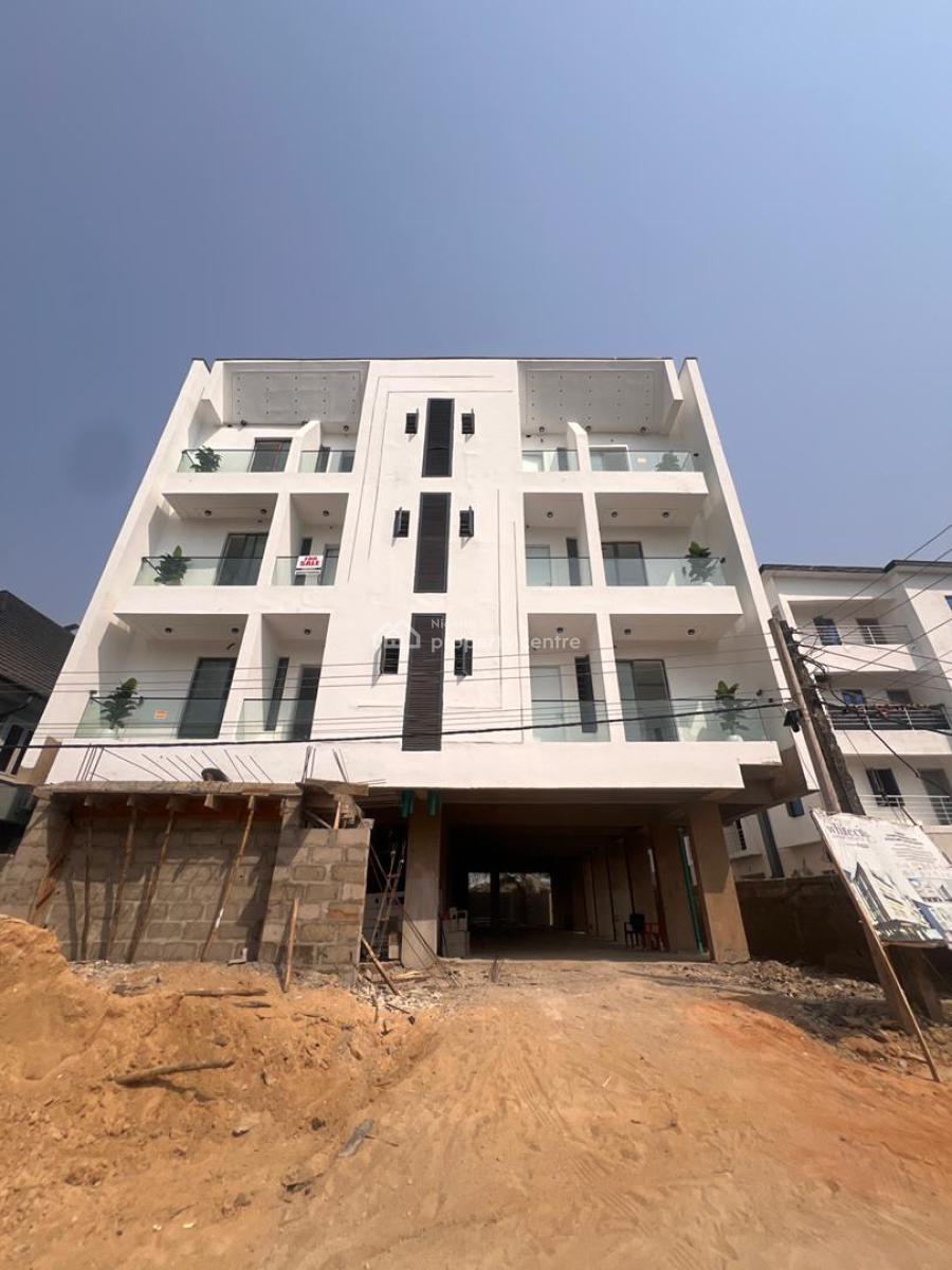 Magnificently Built 2 Bedroom with Elevator in a Serene Environment, Ikate, Lekki, Lagos, Block of Flats for Sale