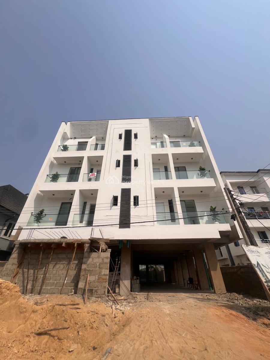 Magnificently Built 2 Bedroom with Elevator in a Serene Environment, Ikate, Lekki, Lagos, Block of Flats for Sale